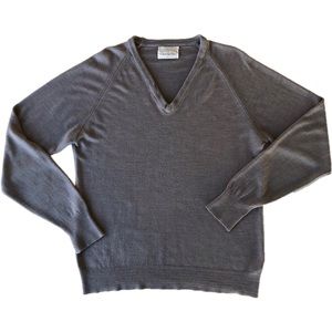 CHRISTIAN DIOR Oversized Boyfriend Sweater Gray XL